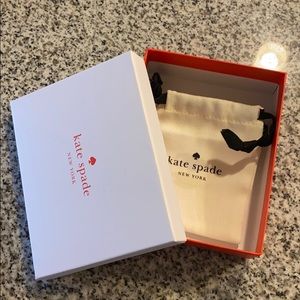 Kate spade jewelry box and bag